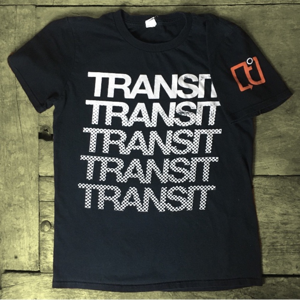 Transit T-Shirt Men’s Small Navy Blue